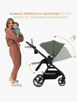 Kinderkraft YOXI 2-in-1 Duovogn, Mystic Green