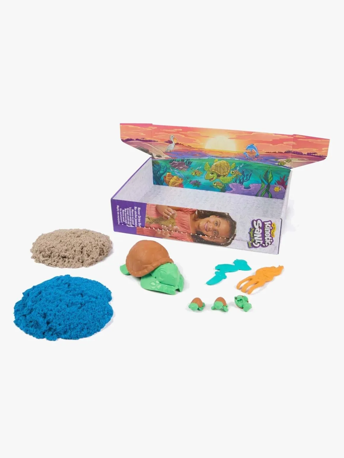 Kinetic Sand Turtle Strandsæt