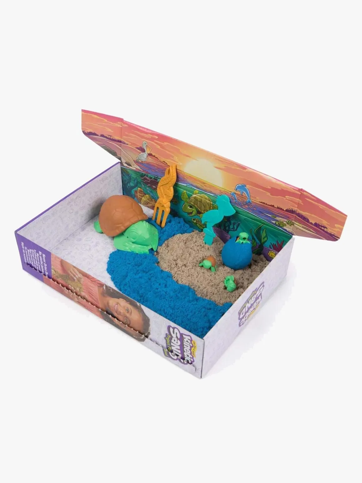 Kinetic Sand Turtle Strandsæt