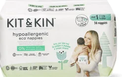 Kit & Kin Eco Bleer Str. 1 2-5 kg 38-pak