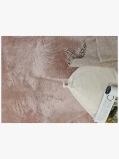 KM Carpets Cozy Gulvtæppe 80x160, Dusty Pink