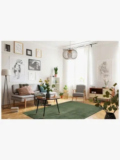 KM Carpets Cozy Gulvtæppe 133x190, Green
