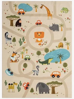 KMCarpets Animal Gulvtæppe 120 x 160, Linned