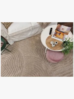 KMCarpets Doria Zen Gulvtæppe 160x230, Linned