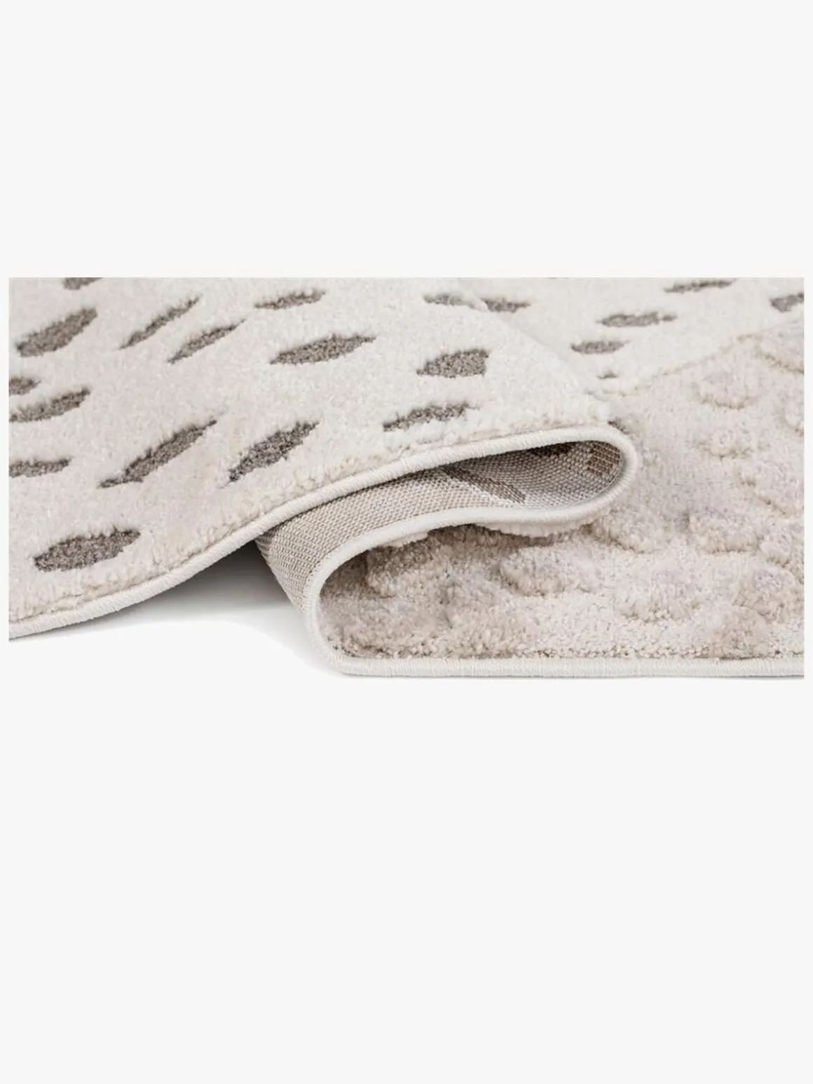 KMCarpets Gulvtæppe Leopard 120x170, Creme