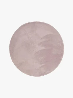 KMCarpets Gulvtæppe Rund 120, Soft Dusty Pink