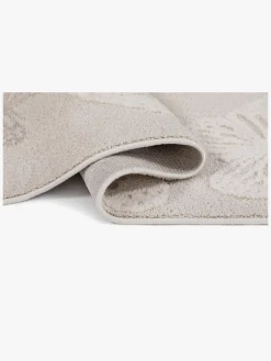 KMCarpets Gulvtæppe Sommerfugl 80x150, Creme