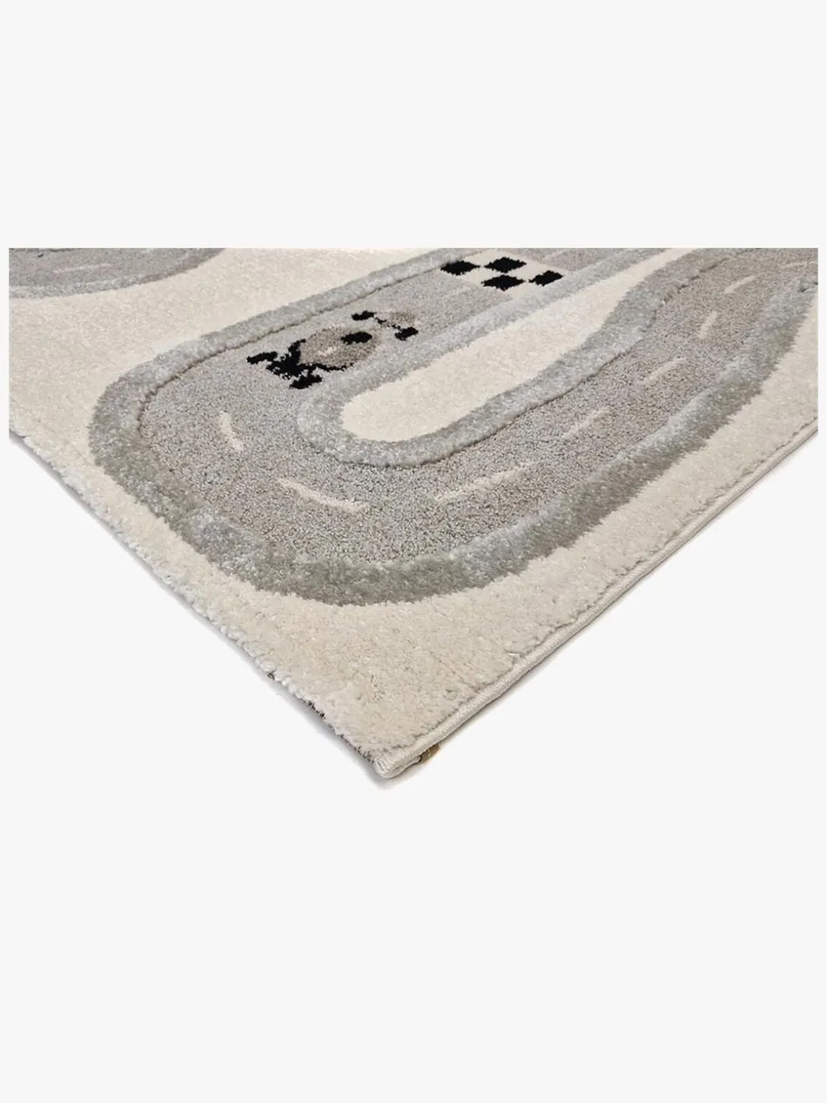 KMCarpets Gulvtæppe Vej 120x170, Creme