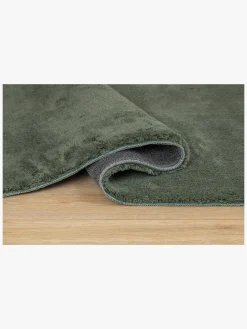 KMCarpets Gulvtæppe 140x200 Soft, Smaragdgrøn