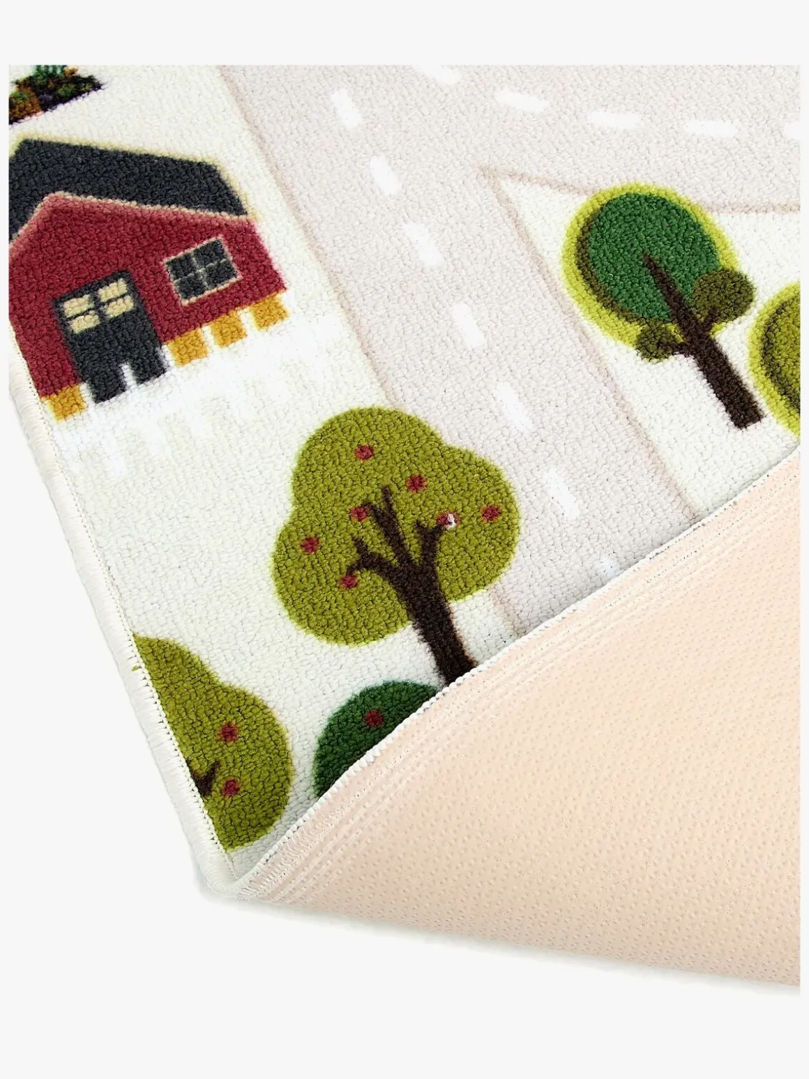 KMCarpets Vejtæppe 120x160, Creme