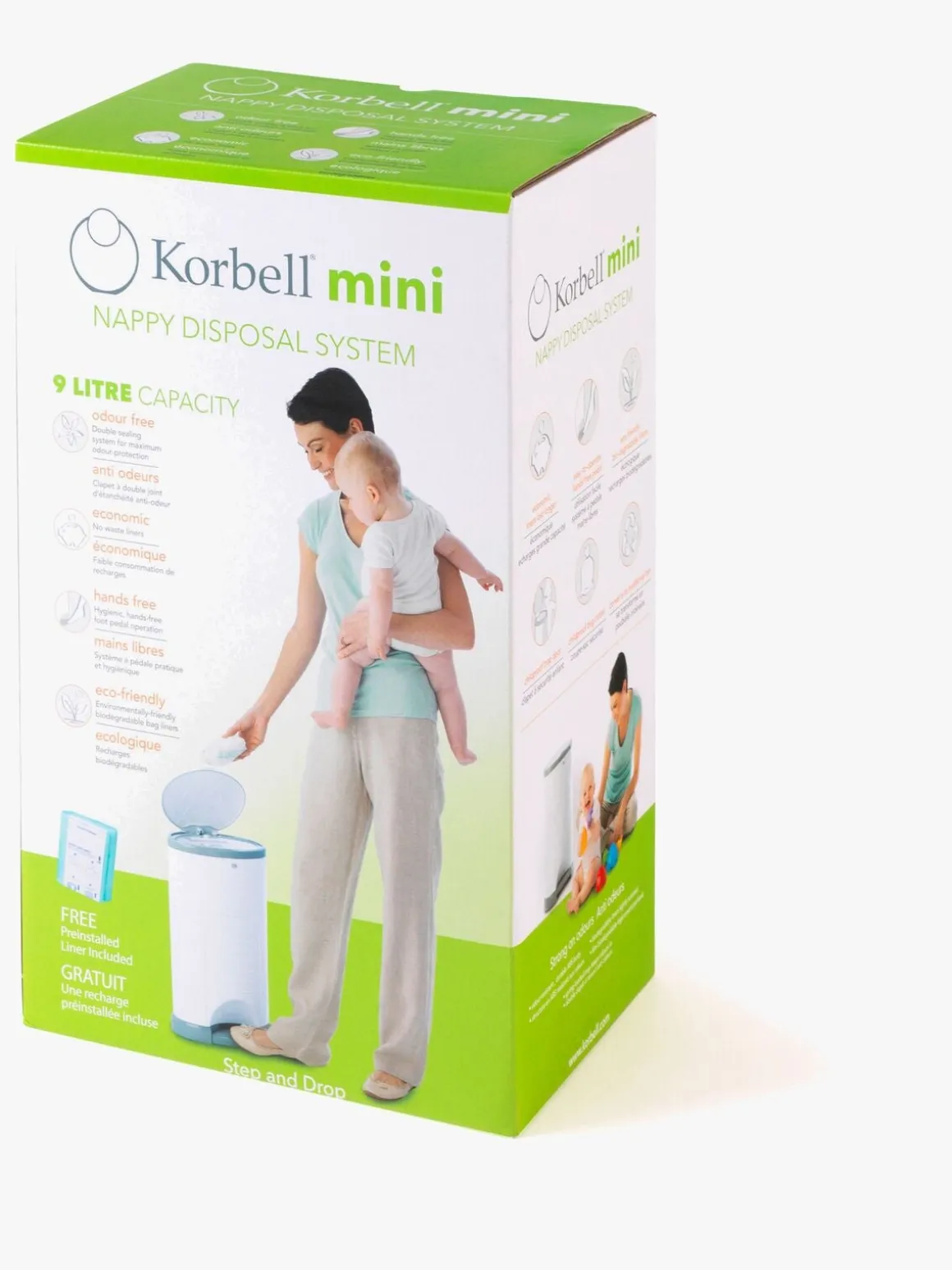 Korbell Blespand Mini, Hvid