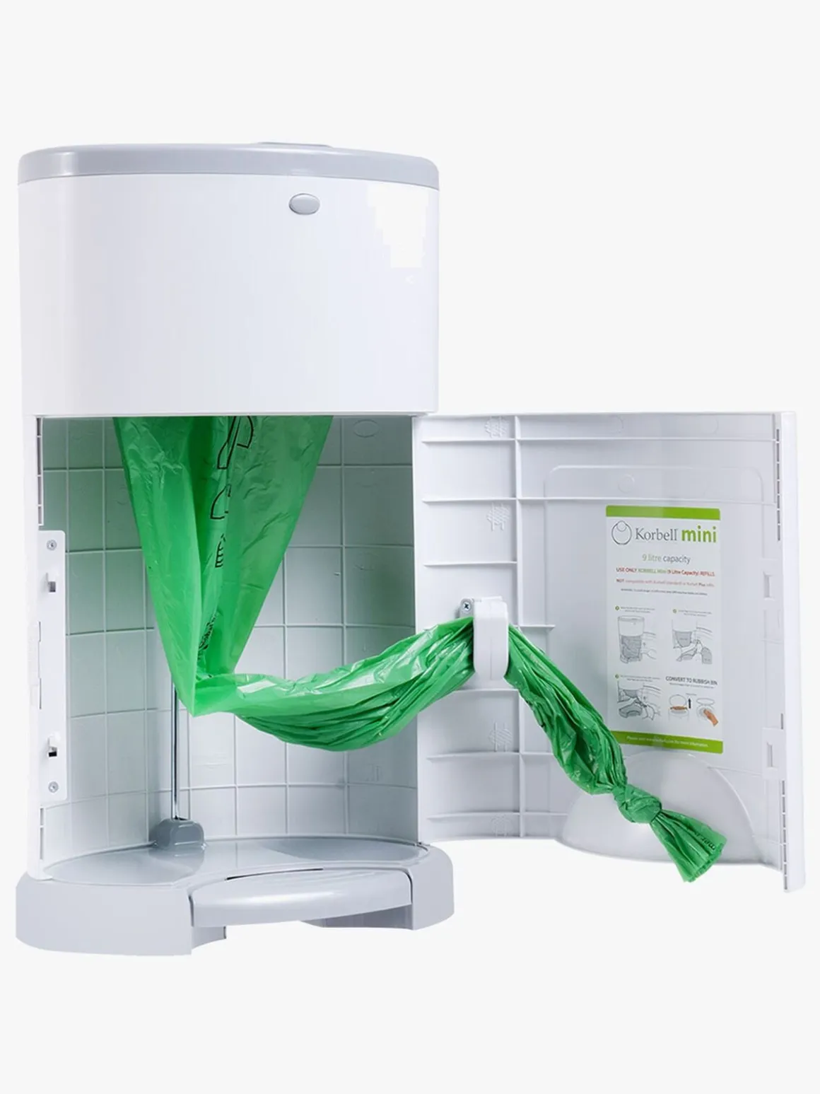 Korbell Mini Blespand, Hvid