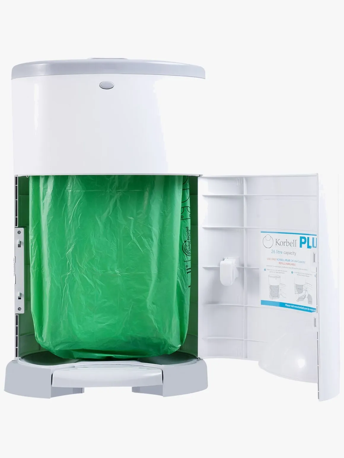 Korbell PLUS Blespand, Hvid