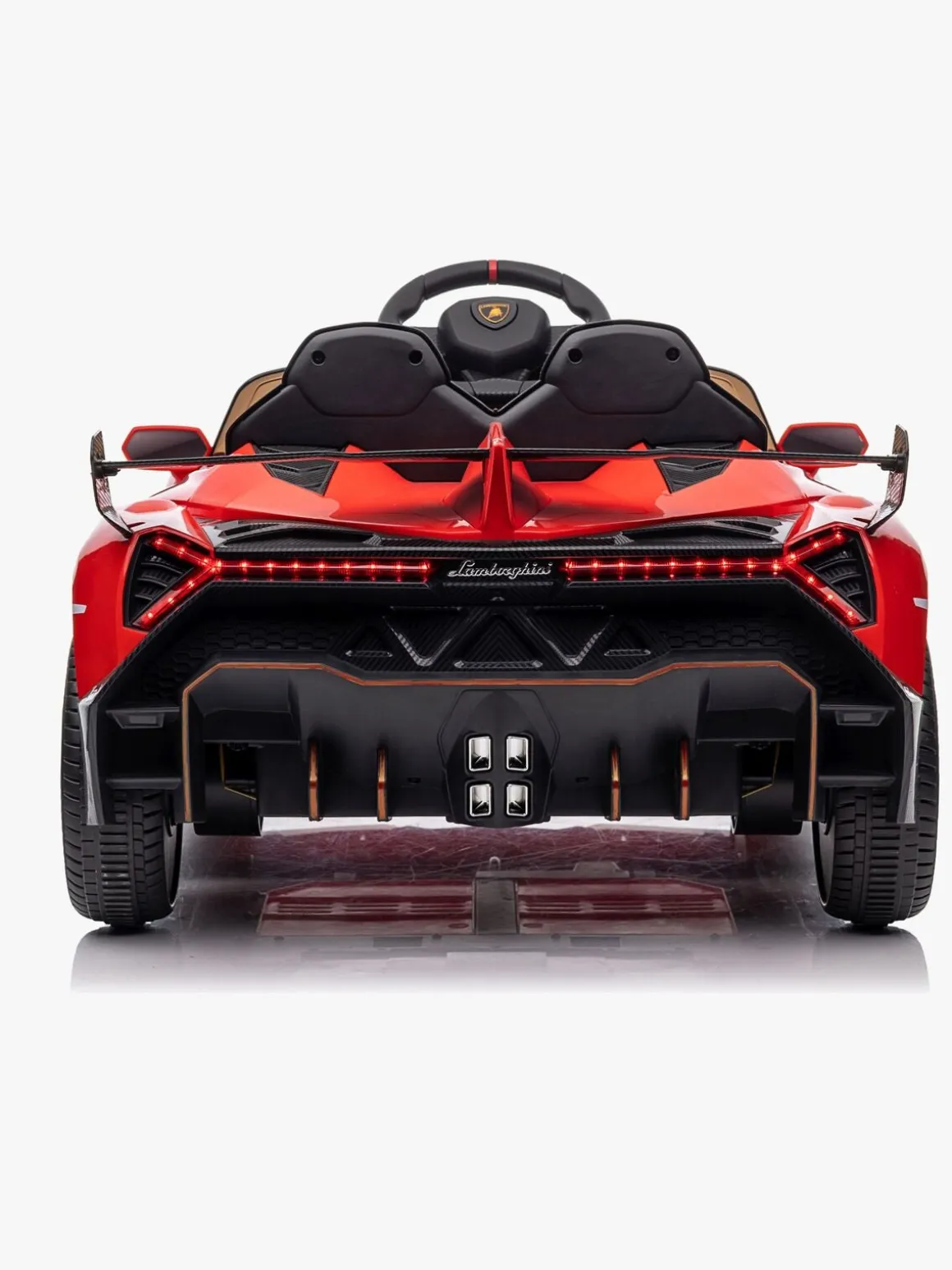 Lamborghini Veneno Elbil, Rød