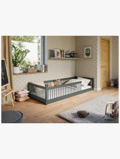 Lano Meble PEDRO Montessori Floor Seng 80x180, Graphite