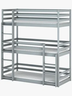 Lano Meble TED Tribbelkøjeseng 80x180, Grå