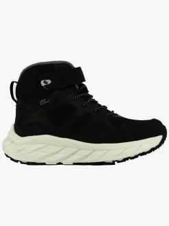 Leaf Karlstad WP Fleece-forede Sneakers, Sort