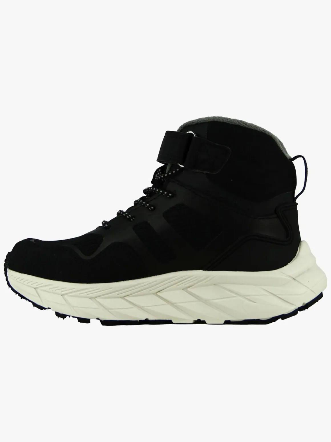 Leaf Karlstad WP Fleece-forede Sneakers, Sort
