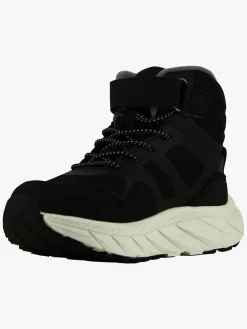 Leaf Karlstad WP Fleece-forede Sneakers, Sort