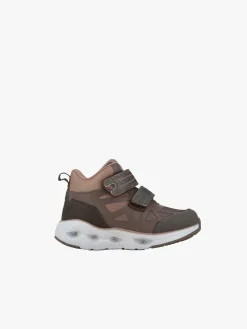 Leaf Kumla Blinkende Sneakers, Pink