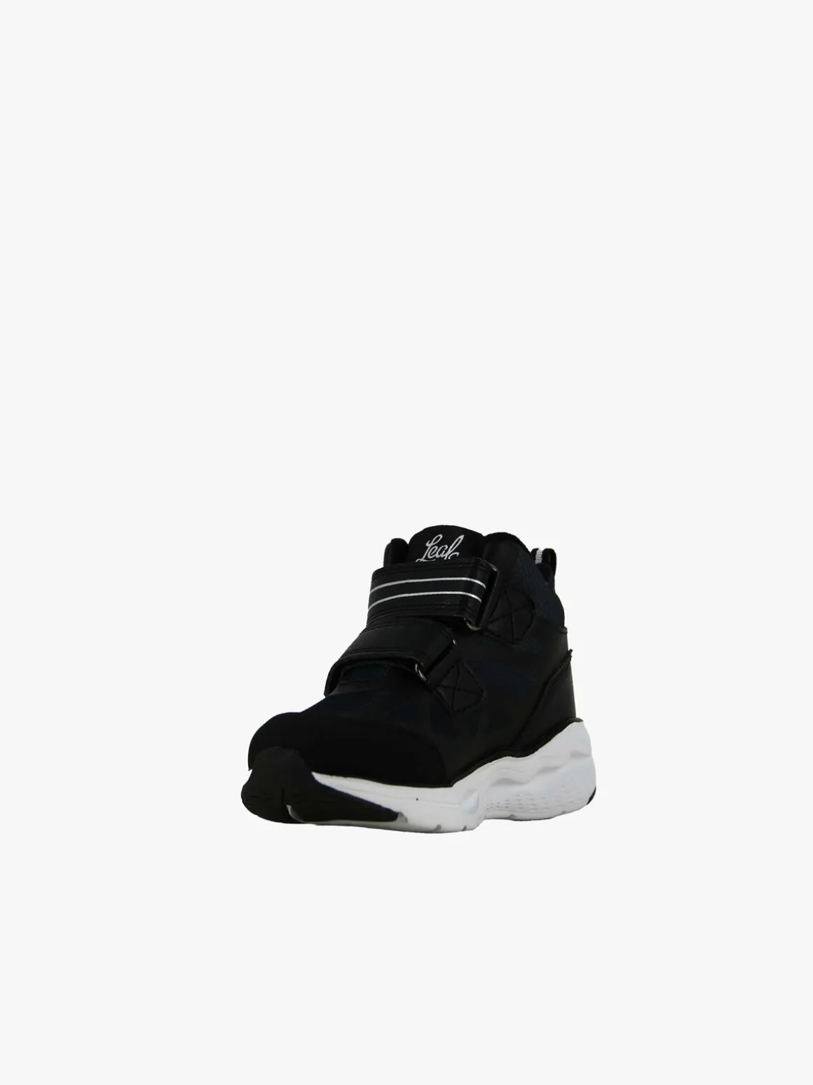 Leaf Kumla Blinkende Sneakers, Sort