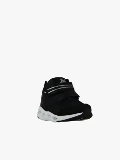 Leaf Kumla Blinkende Sneakers, Sort