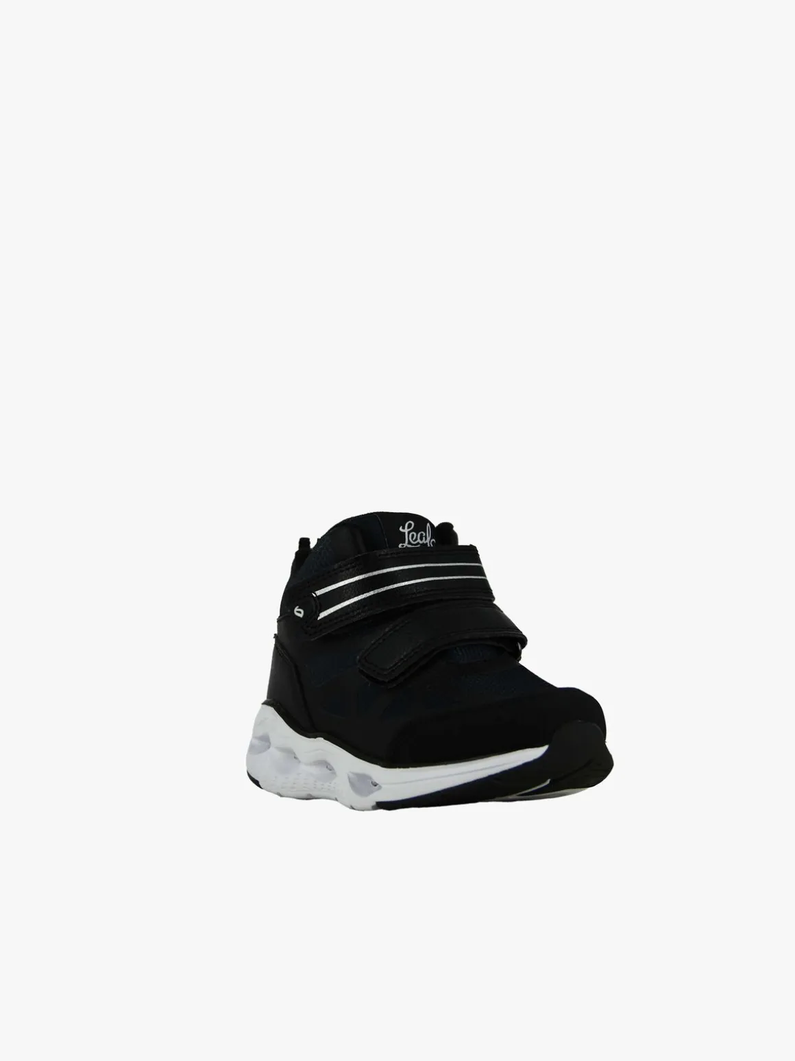 Leaf Kumla Blinkende Sneakers, Sort