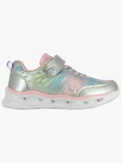 Leaf Malmen  Blinkende Sneakers, Silver