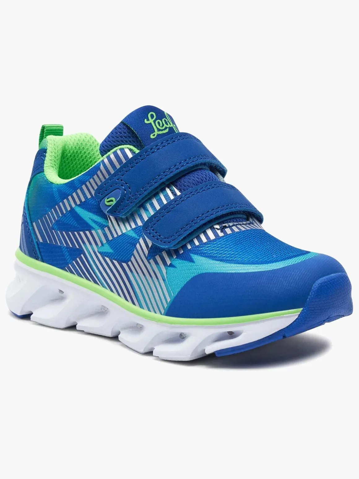Leaf Skalka Blinkende Sneakers, Blå