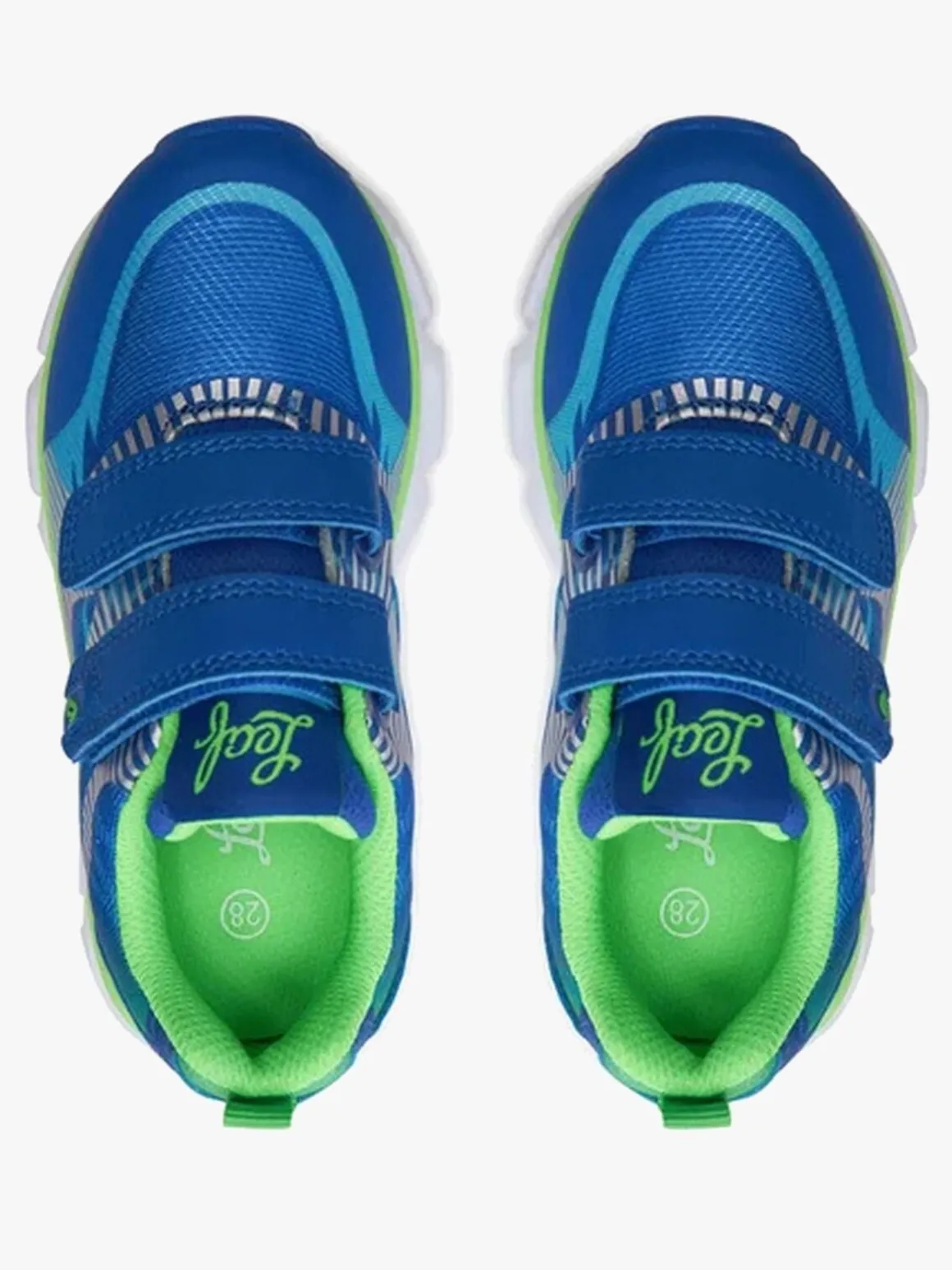 Leaf Skalka Blinkende Sneakers, Blå