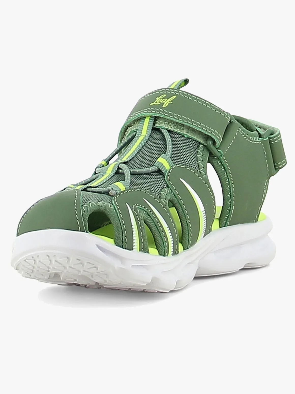 Leaf Skultorp Blinkende Sandaler, Grøn