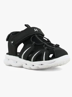 Leaf Skultorp  Blinkende Sandaler, Sort