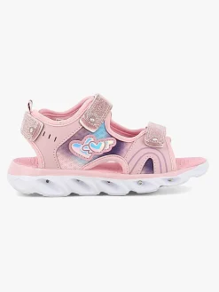 Leaf Surte  Blinkende Sandaler, Pink