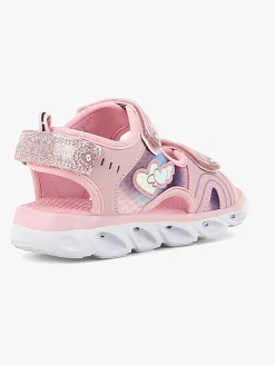 Leaf Surte  Blinkende Sandaler, Pink