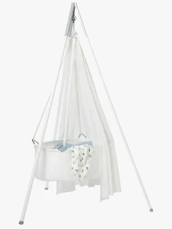 Leander Classic™ Vugge m. Madras, Hvid
