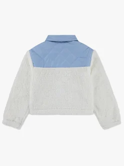 Levi's LVG Big PKT Sherpa Jakke, Blanc De Blanc