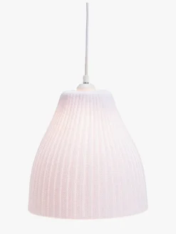 Lilou Lilou Iris Loftlampe Strikket, Hvid