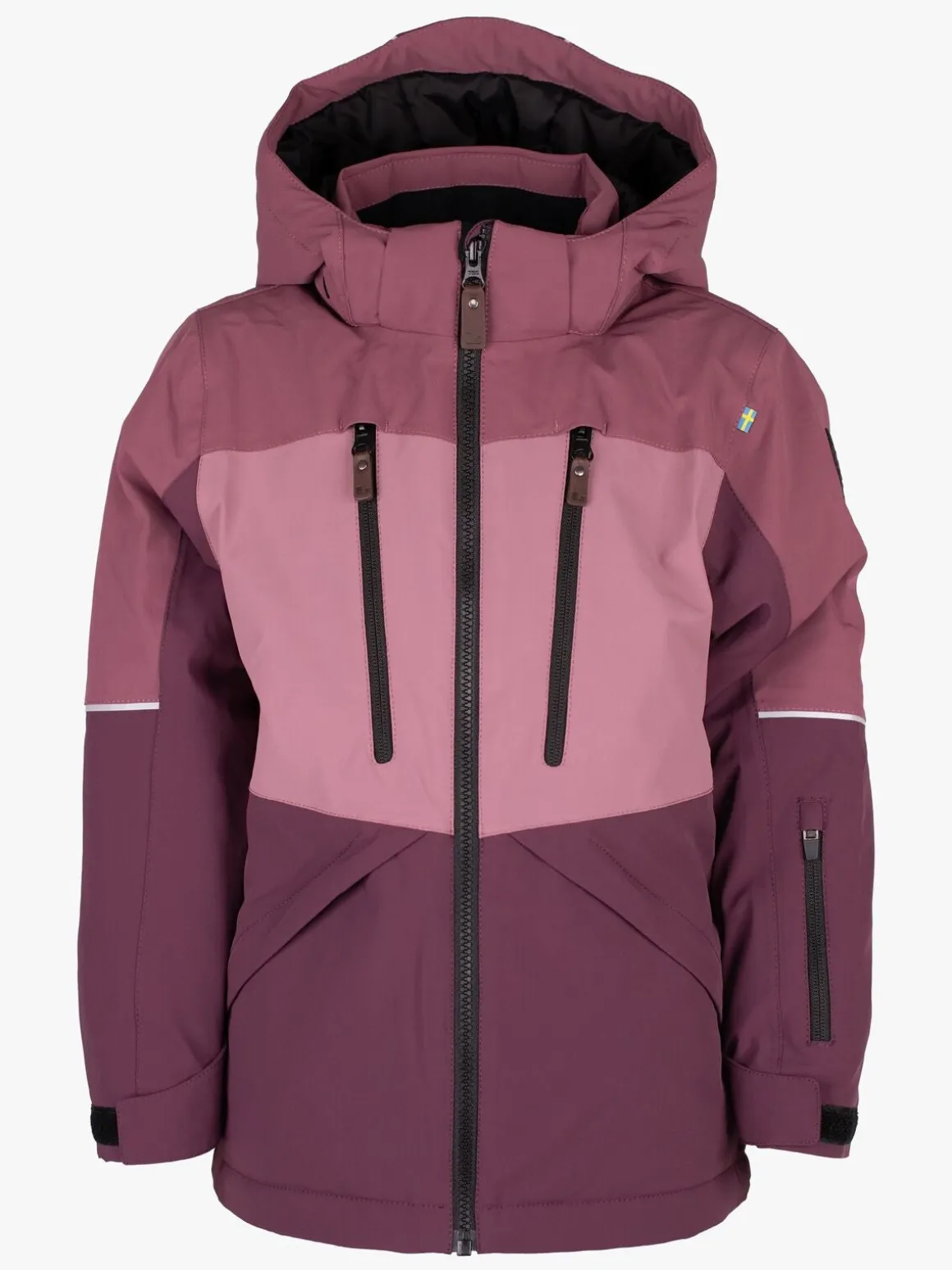 Lindberg Alpine Vinterjakke, Dry Rose/Plum