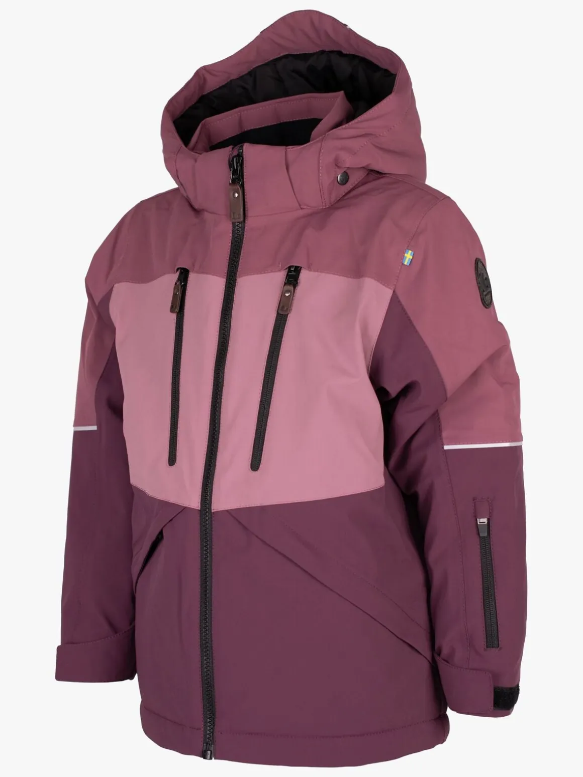 Lindberg Alpine Vinterjakke, Dry Rose/Plum