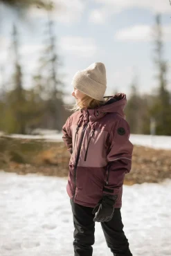Lindberg Alpine Vinterjakke, Dry Rose/Plum