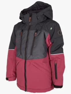 Lindberg Alpine Vinterjakke, Black/Cerise