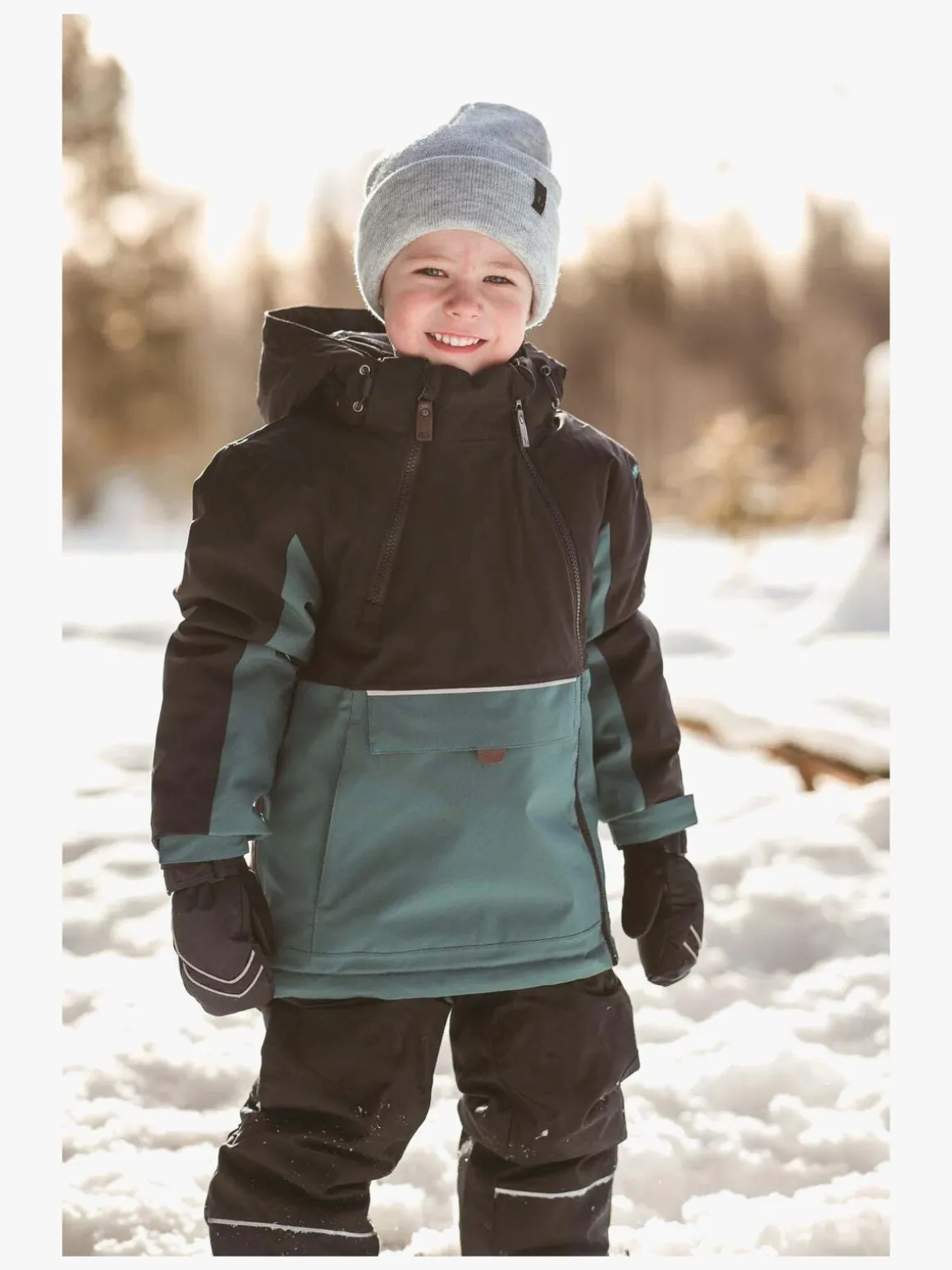 Lindberg Anorak Vinterjakke, Pine Green