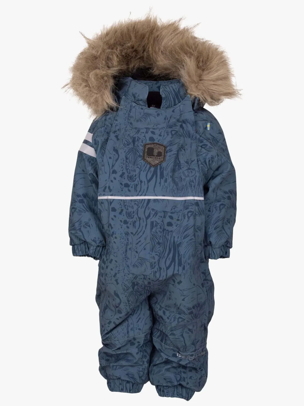 Lindberg Colden Babyflyverdragt, Denim/Blå