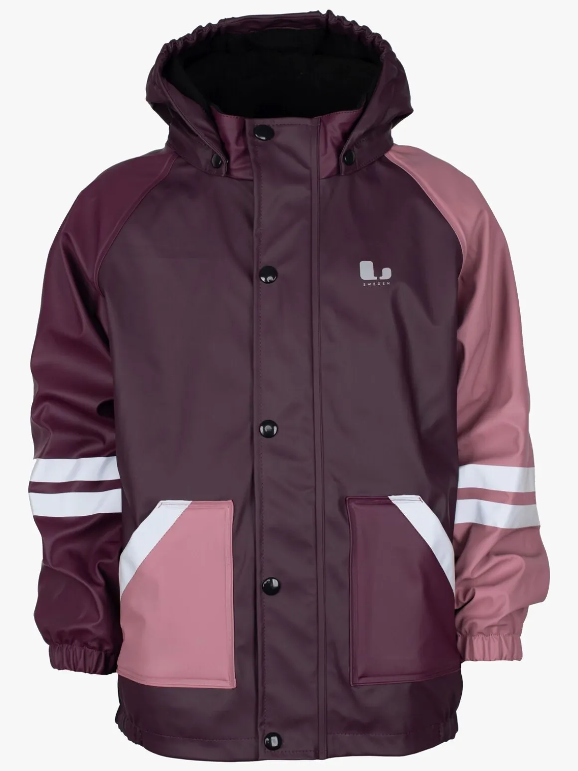 Lindberg Fagerhult Foret Regnsæt, Plum/Dry Rose