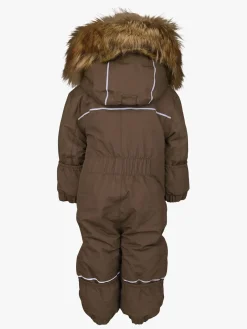 Lindberg Lofoten Babyflyverdragt, Brun