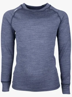 Lindberg Merino Skiundertøj JR Merinomix, Orion Blue