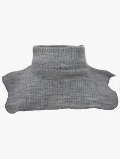 Lindberg Rib Baby Halsedisse Merinould, Grey Melange