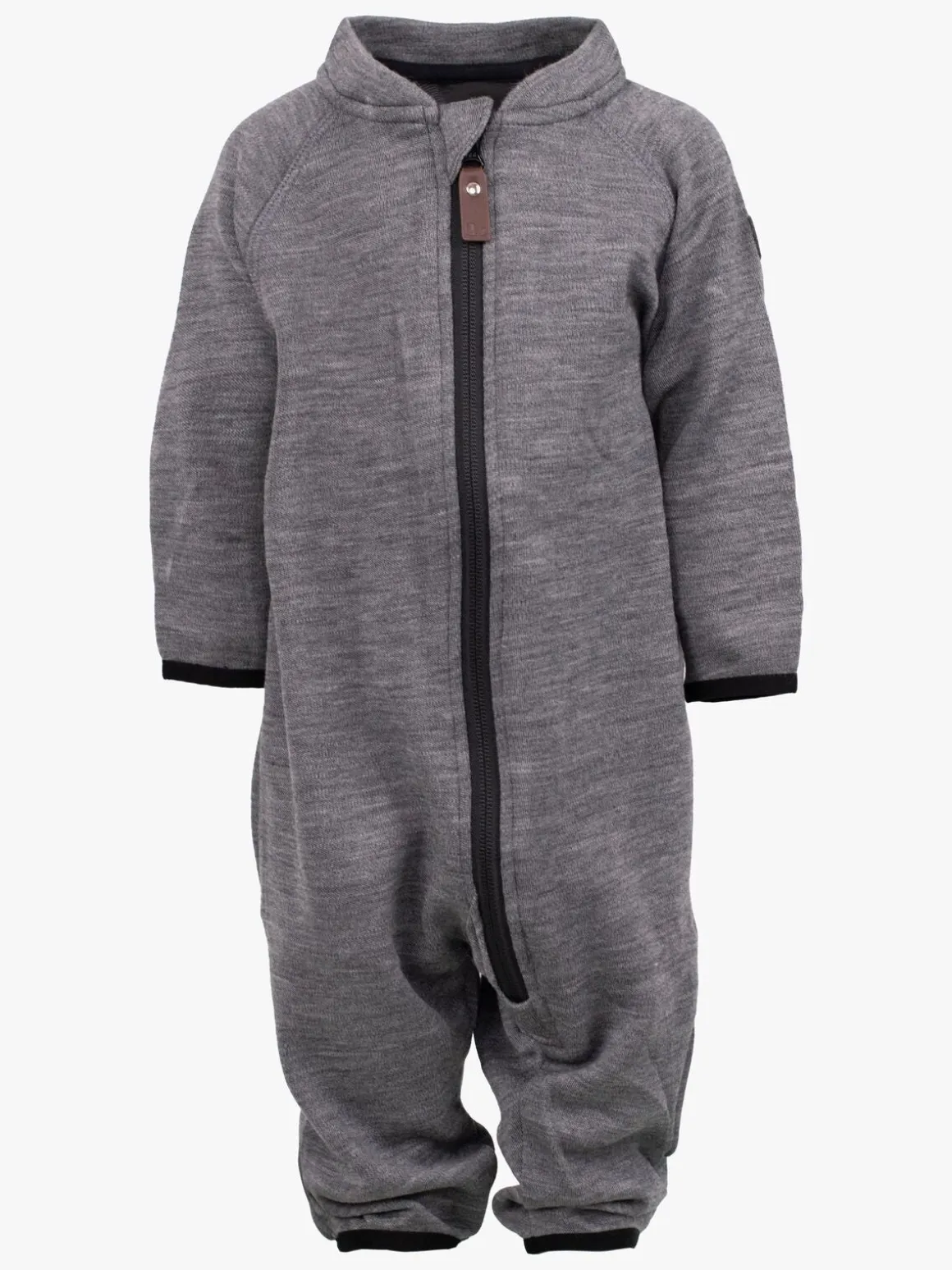 Lindberg Rocco Merino Babyflyverdragt, Grey Melange