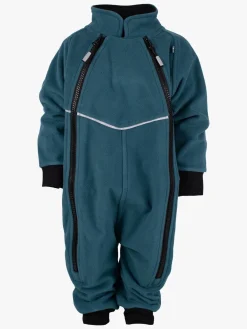 Lindberg Stormy Vindtæt Fleecedragt, Dark Teal