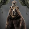 Linn Wold Plakat 70x100 Teddy & buds